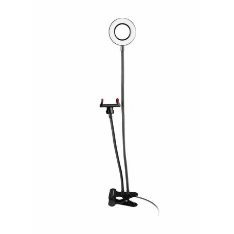 Selfie Ring Light with Cell Phone Holder Stand for Live Stream/Makeup