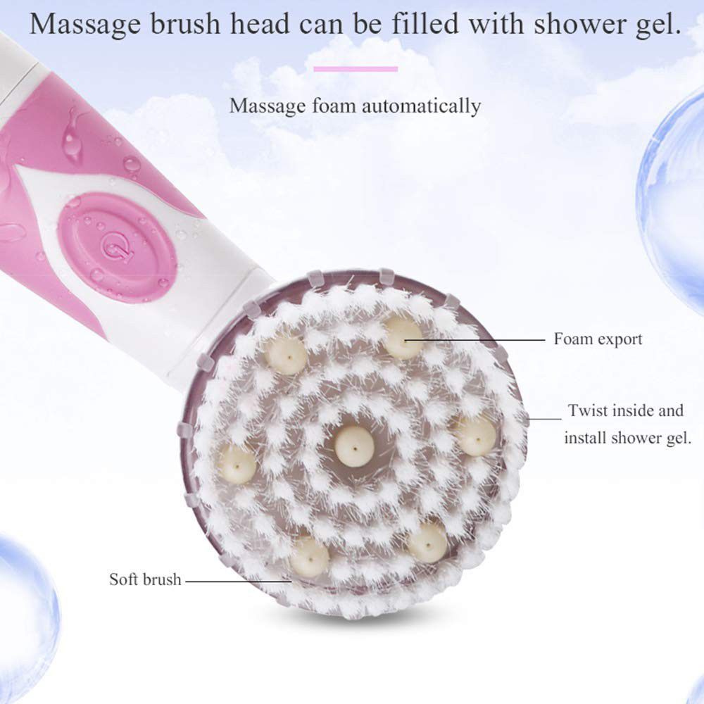 Spinning Electric Bath Brush Massage Shower Brush