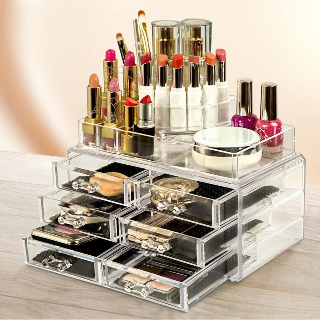 6 Drawers For Jewellery Cosmetics Makeup Box