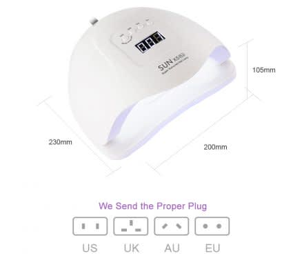 4W SUN Plus LED Lamp Nail Dryer LED 36 LEDs UV Ice Lamp Dryer