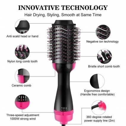 One Step Hot Air hAir Styling Brush