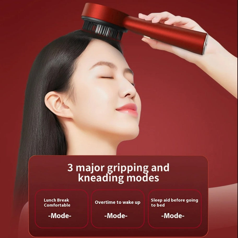 Electric Vibration Massage Comb Portable Hair Follicle Comb