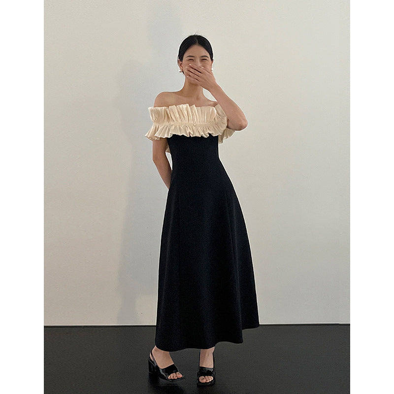 One shoulder dress for women wearing formal dresses and long skirts