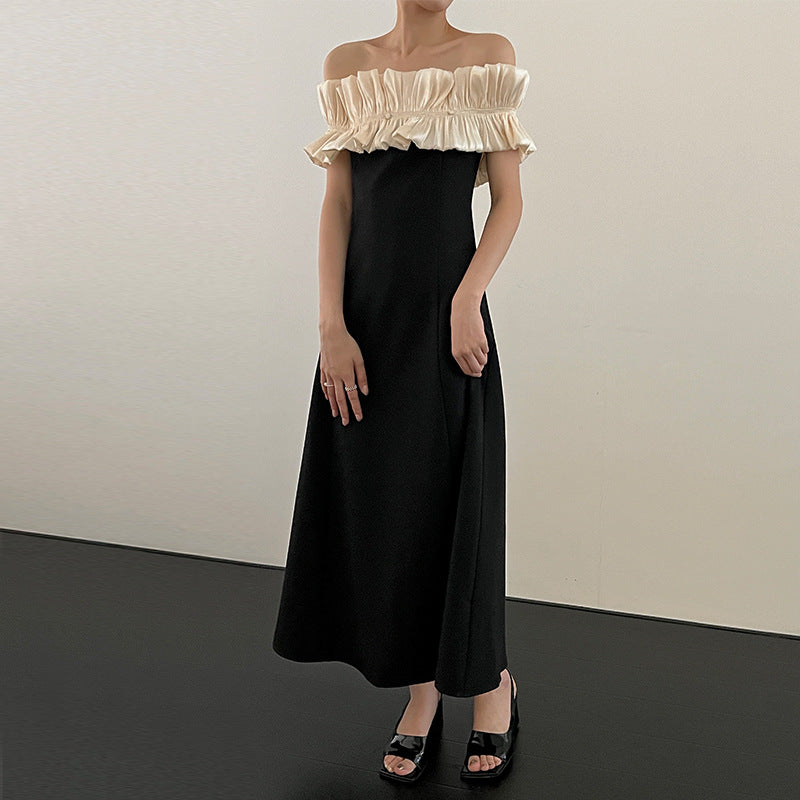One shoulder dress for women wearing formal dresses and long skirts