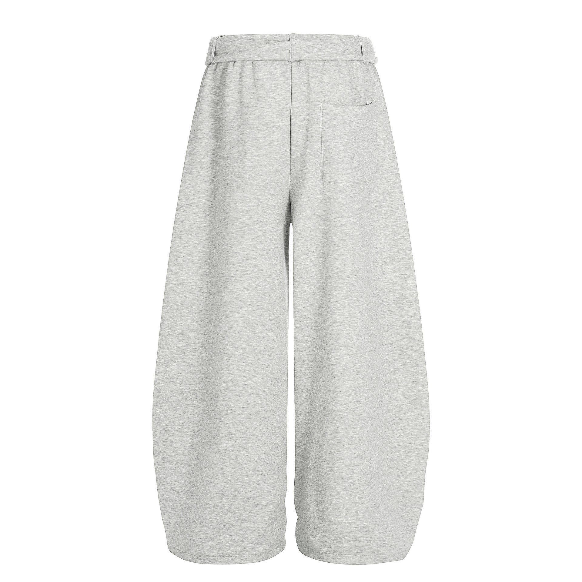 Belted Printed Casual Plus Velvet Pants for Women